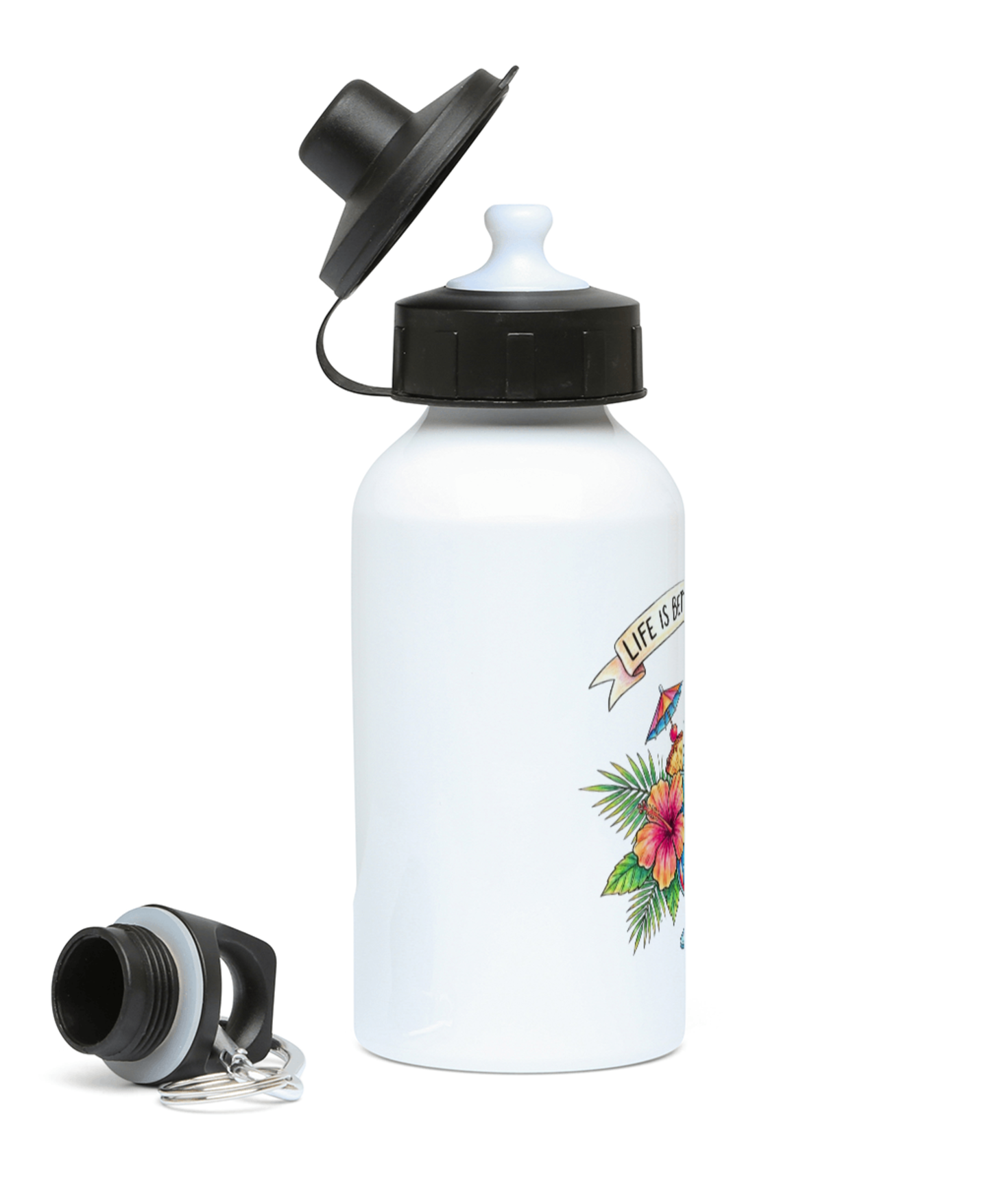 400ml Water Bottle Life is better with a splash