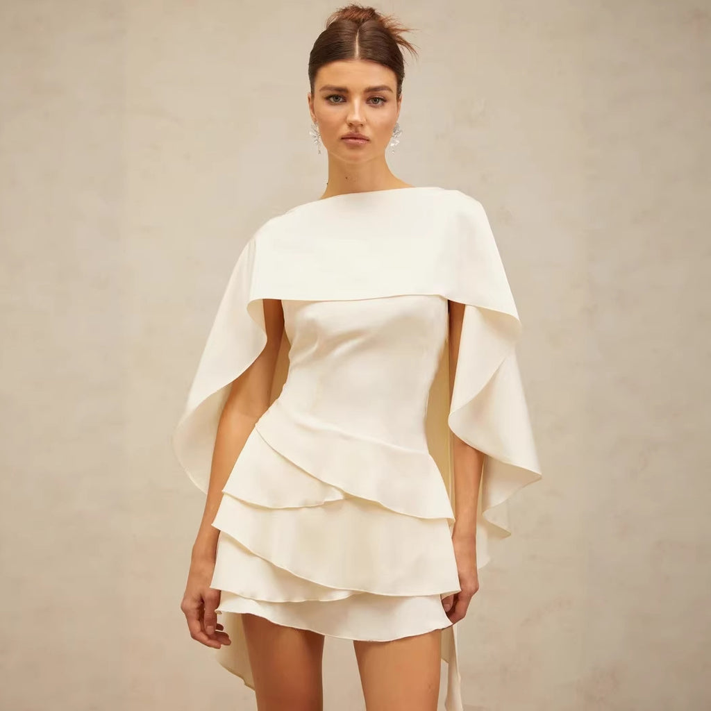 Backless Lace-Up Camisole Cloak Two-Piece Set