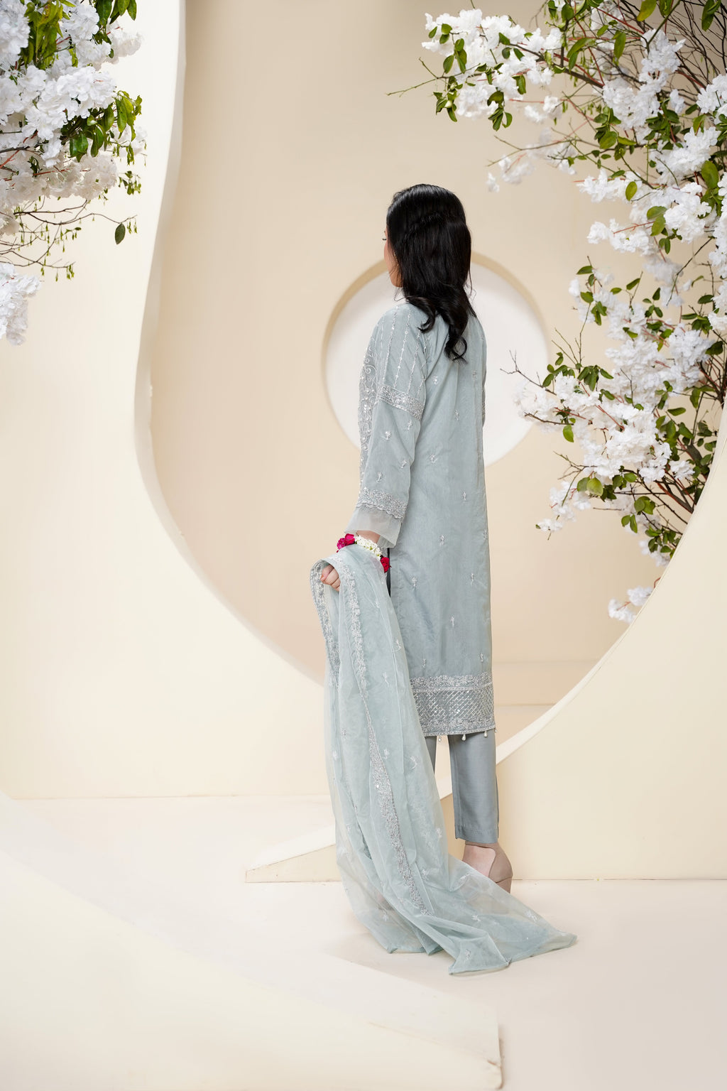 Tehwar - Luxury Organza Outfit - Festive Collection