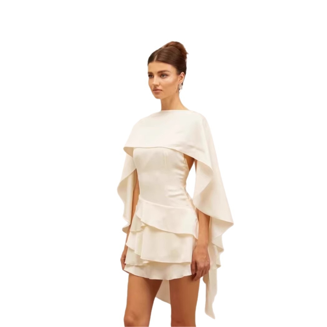 Backless Lace-Up Camisole Cloak Two-Piece Set