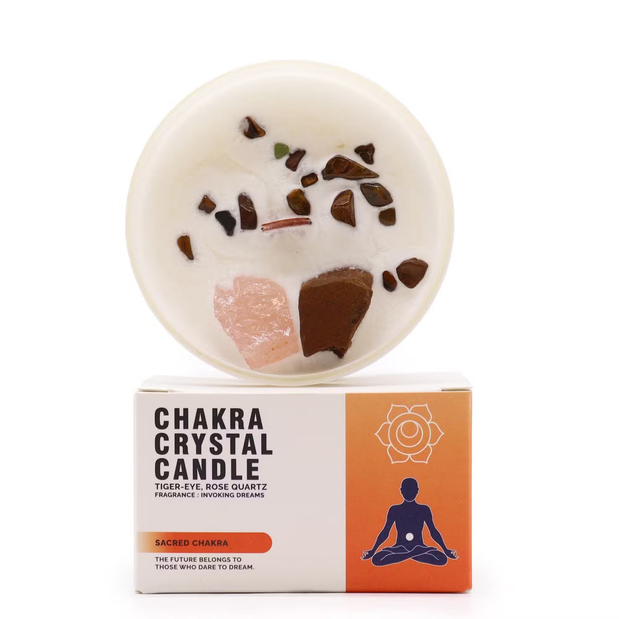 Chakra Crystal Candles - 7 varieties
