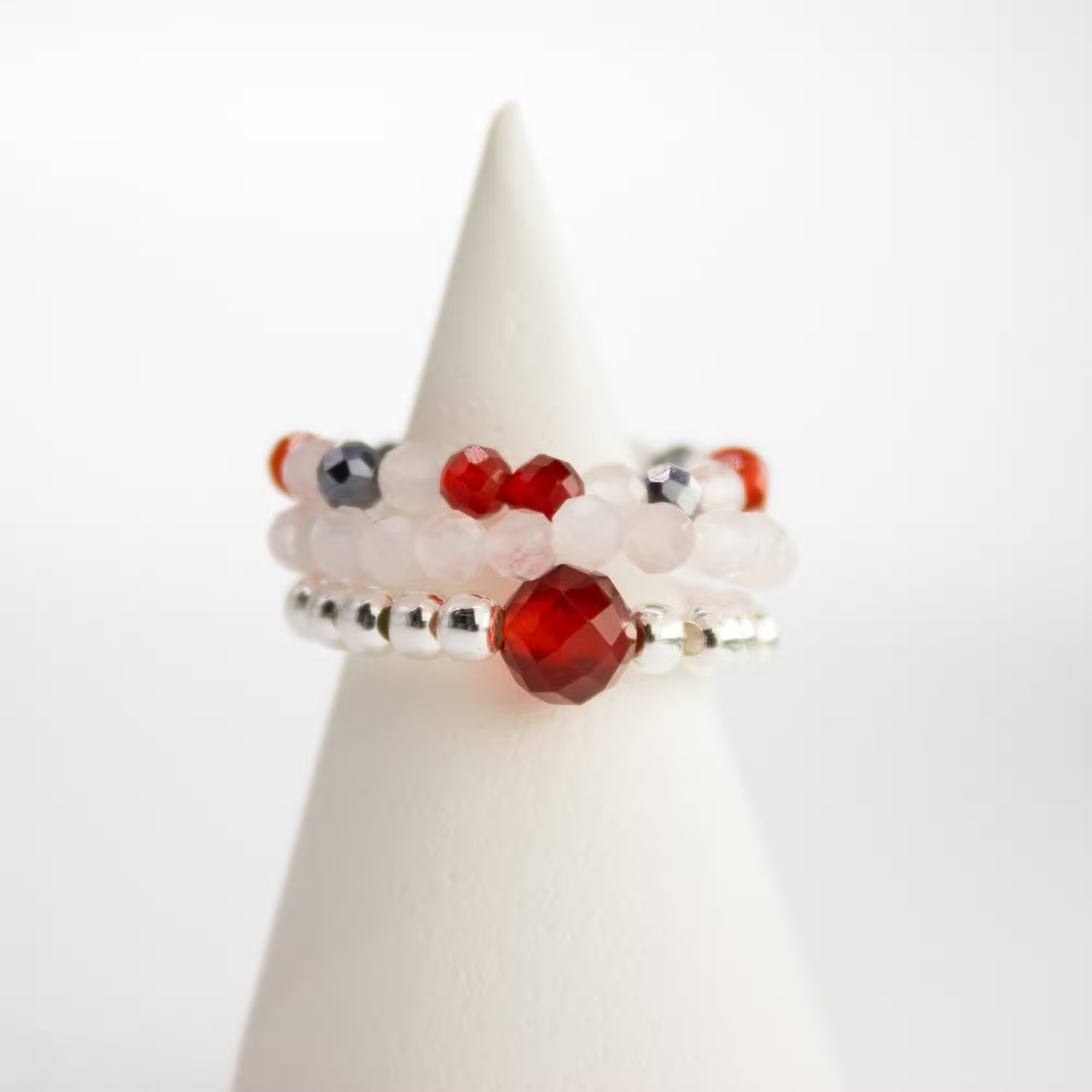 Nymph Spirit Gemstone Ring Set
