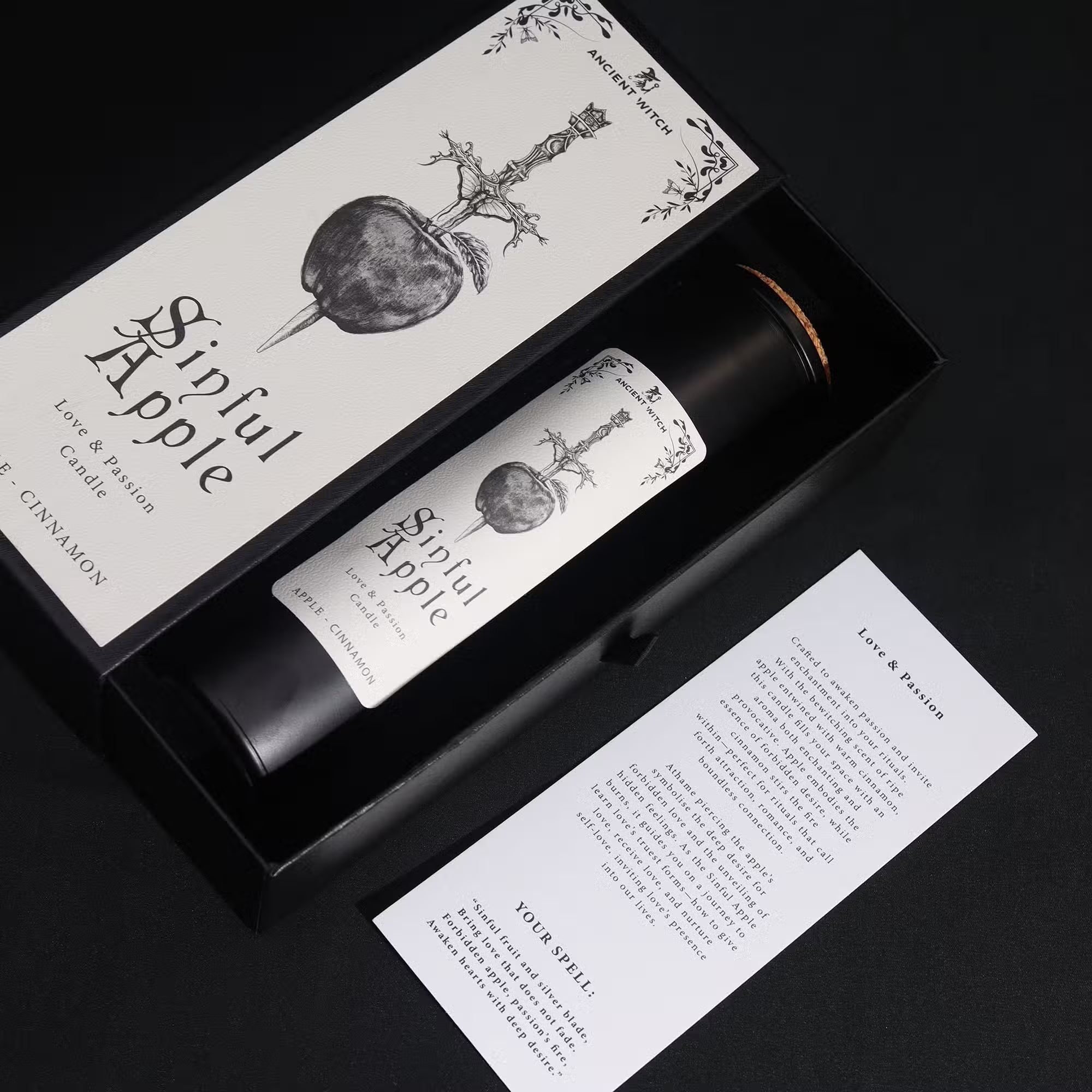 Ancient Witch Ritual Candles - Sinful Apple