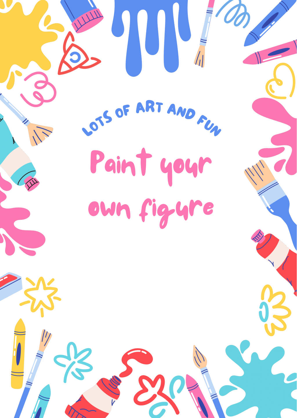Paint Your Own Party Bag Fillers