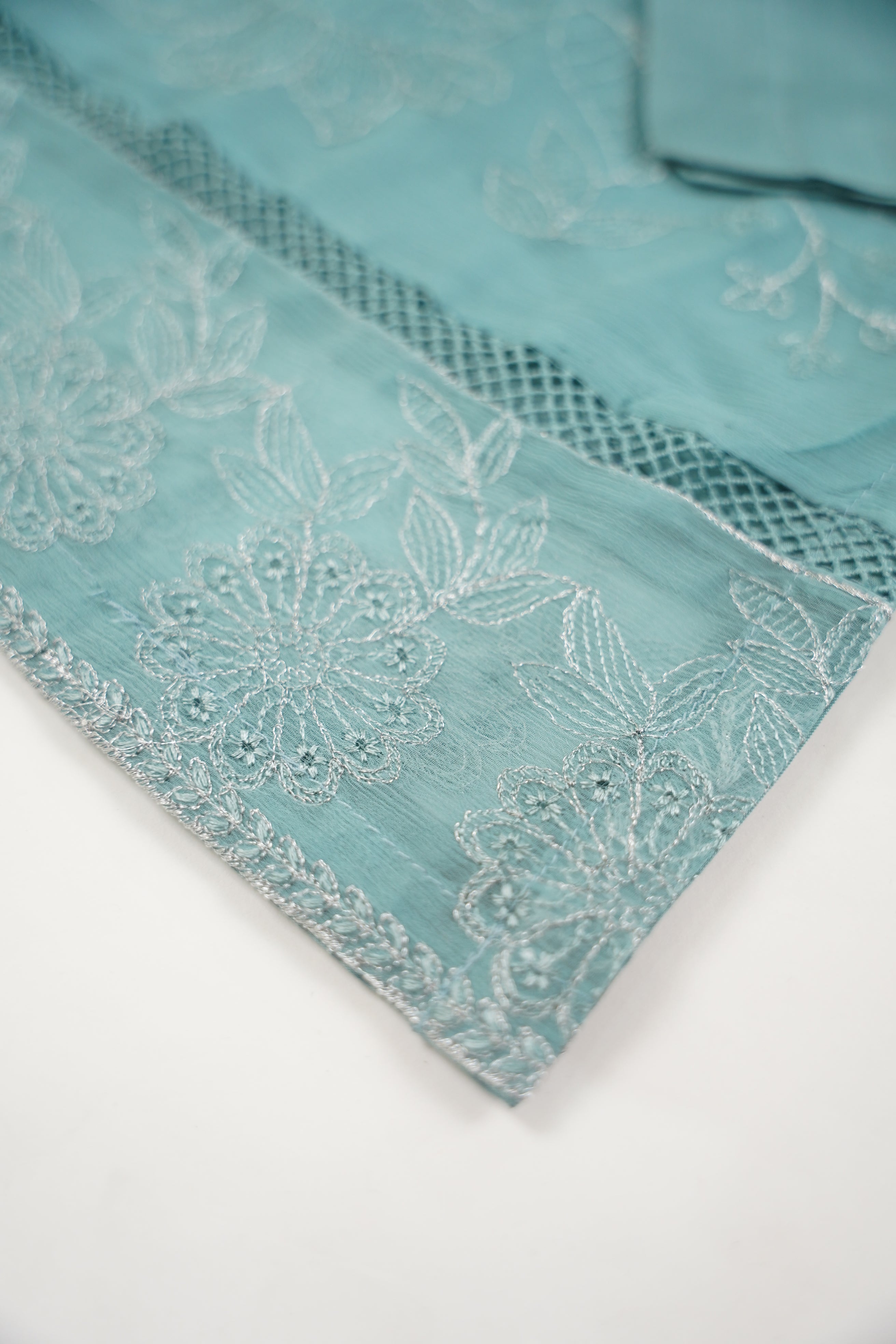 Husan e Jahan - Luxury Chiffon Outfit with Chiffon Dupatta