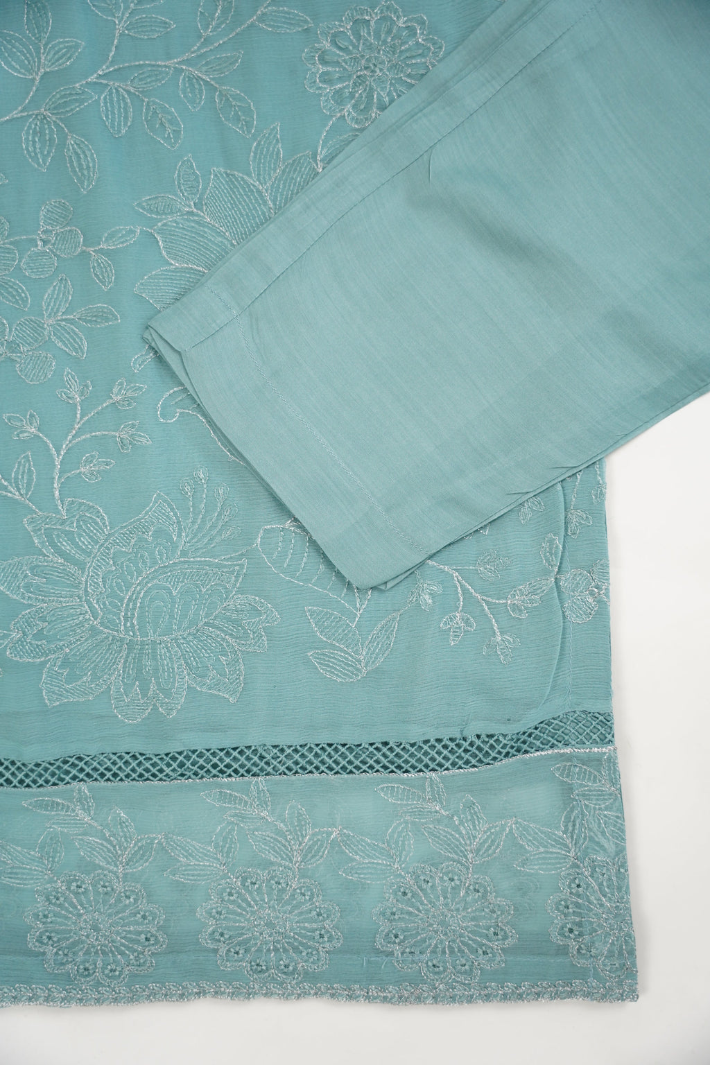 Husan e Jahan - Luxury Chiffon Outfit with Chiffon Dupatta