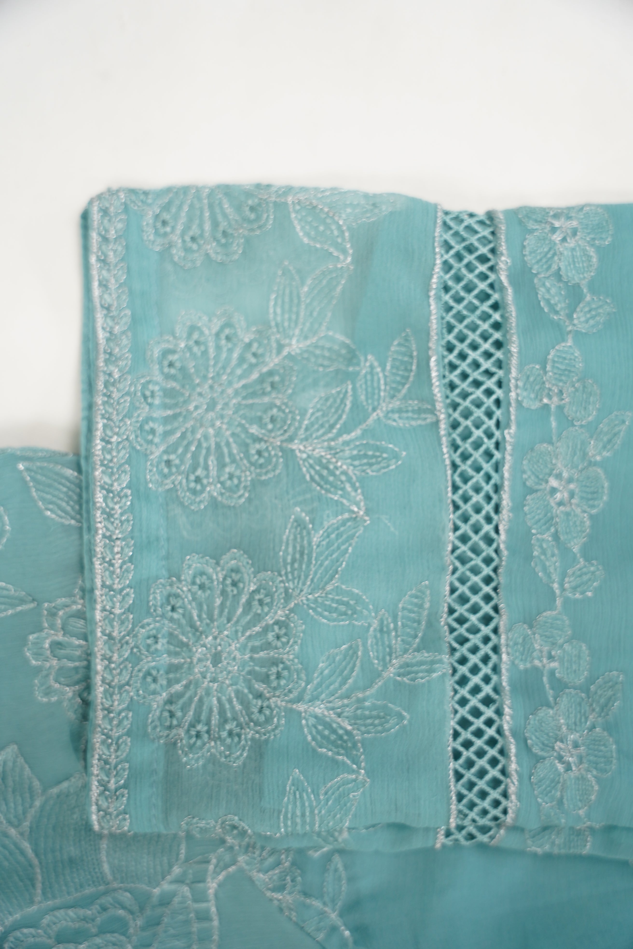 Husan e Jahan - Luxury Chiffon Outfit with Chiffon Dupatta