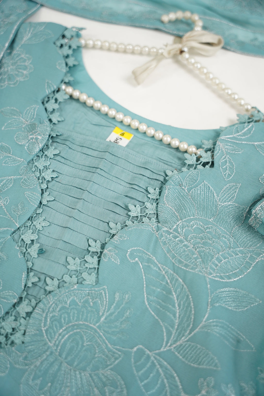 Husan e Jahan - Luxury Chiffon Outfit with Chiffon Dupatta