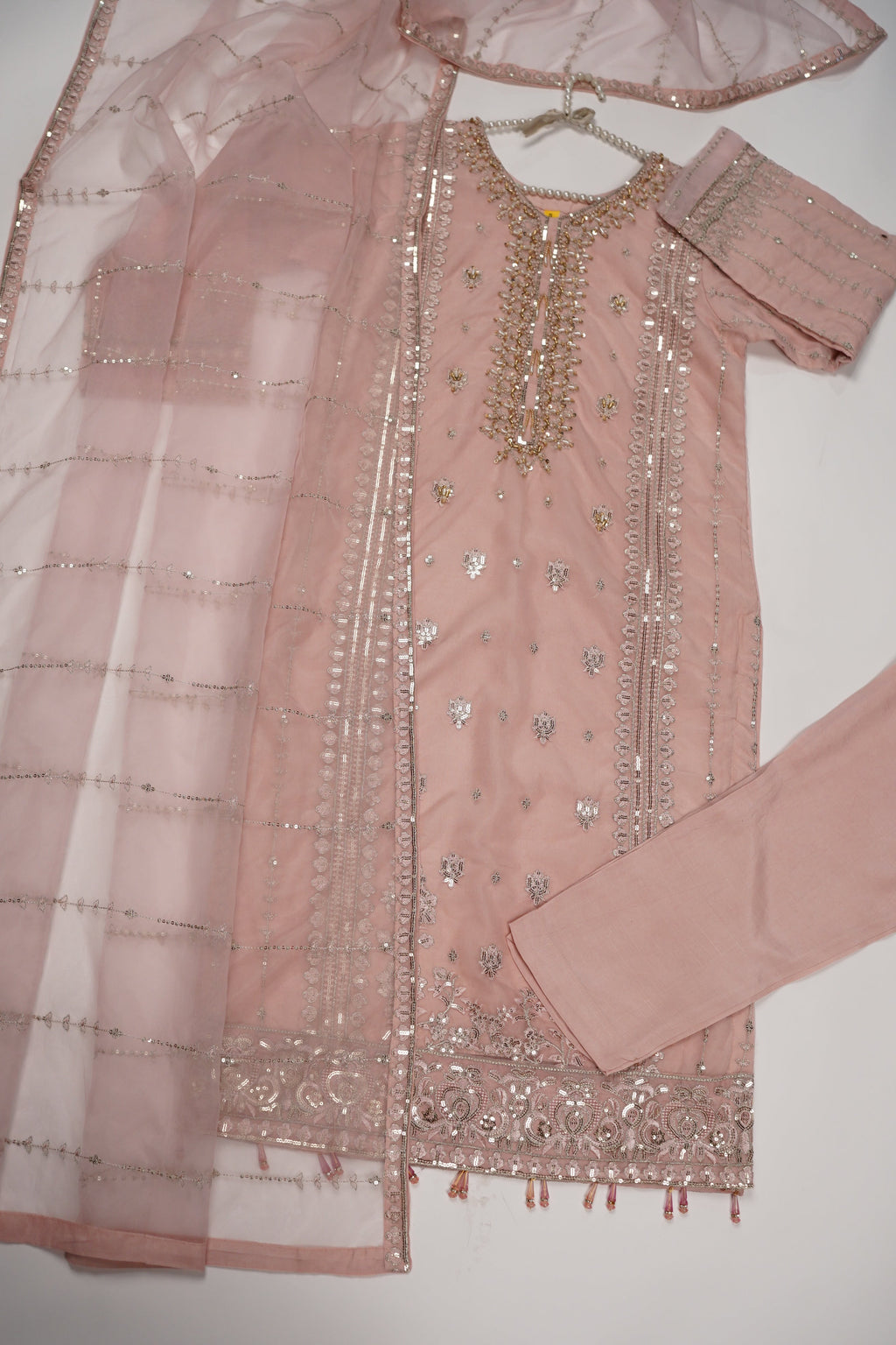 Tehwar - Luxury Organza Outfit - Festive Collection - Ready to Wear