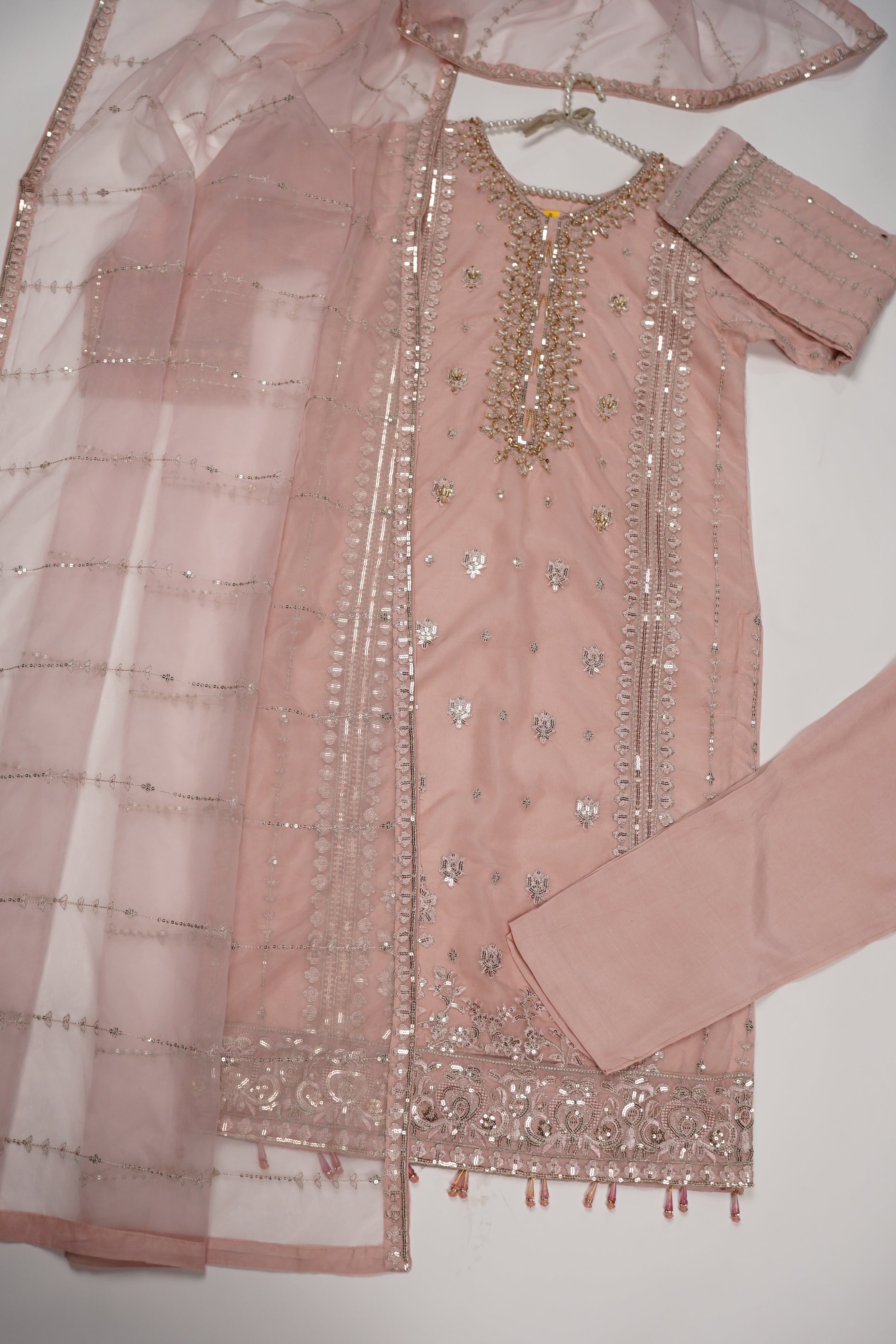 Tehwar - Luxury Organza Outfit - Festive Collection - Ready to Wear
