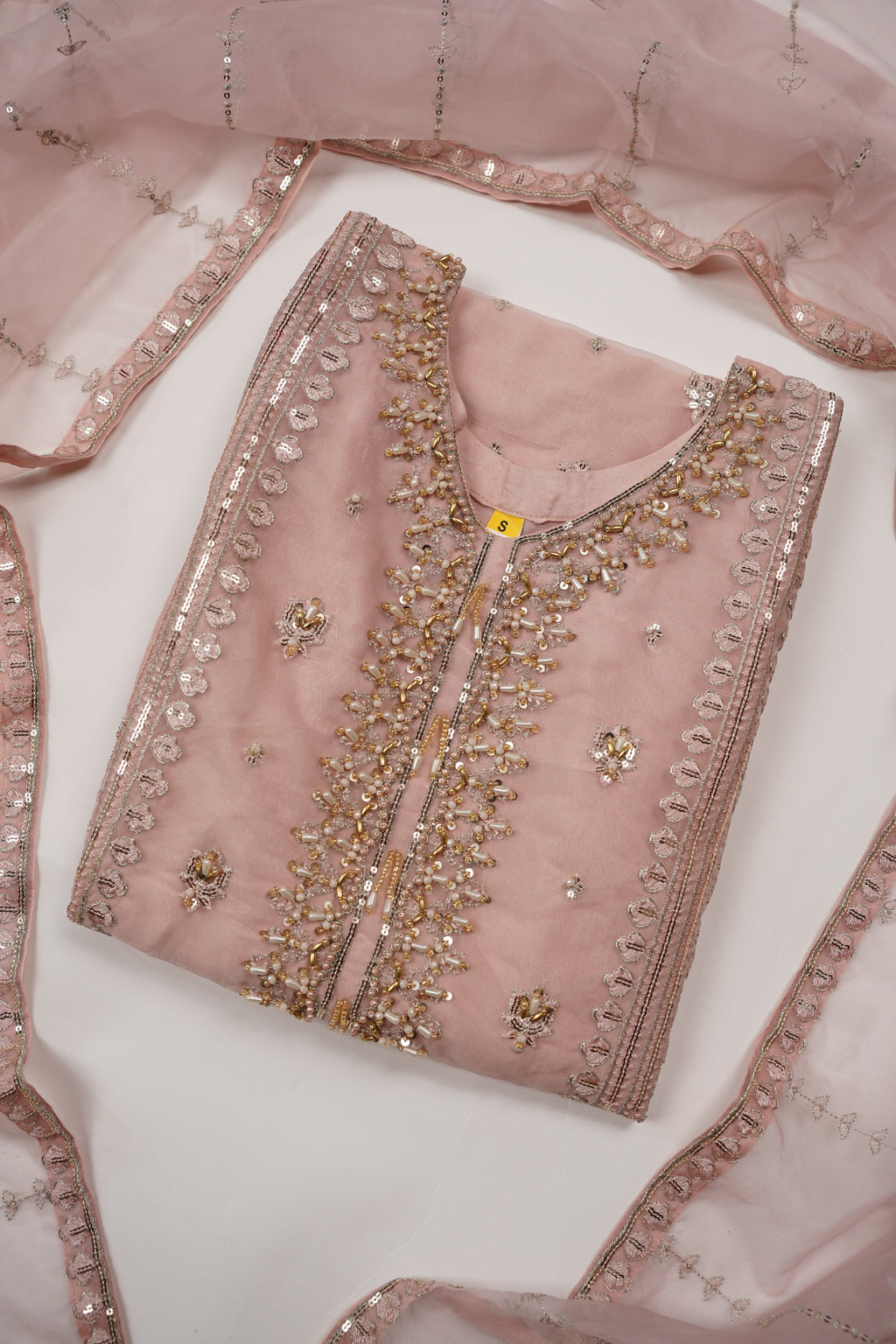 Tehwar - Luxury Organza Outfit - Festive Collection - Ready to Wear