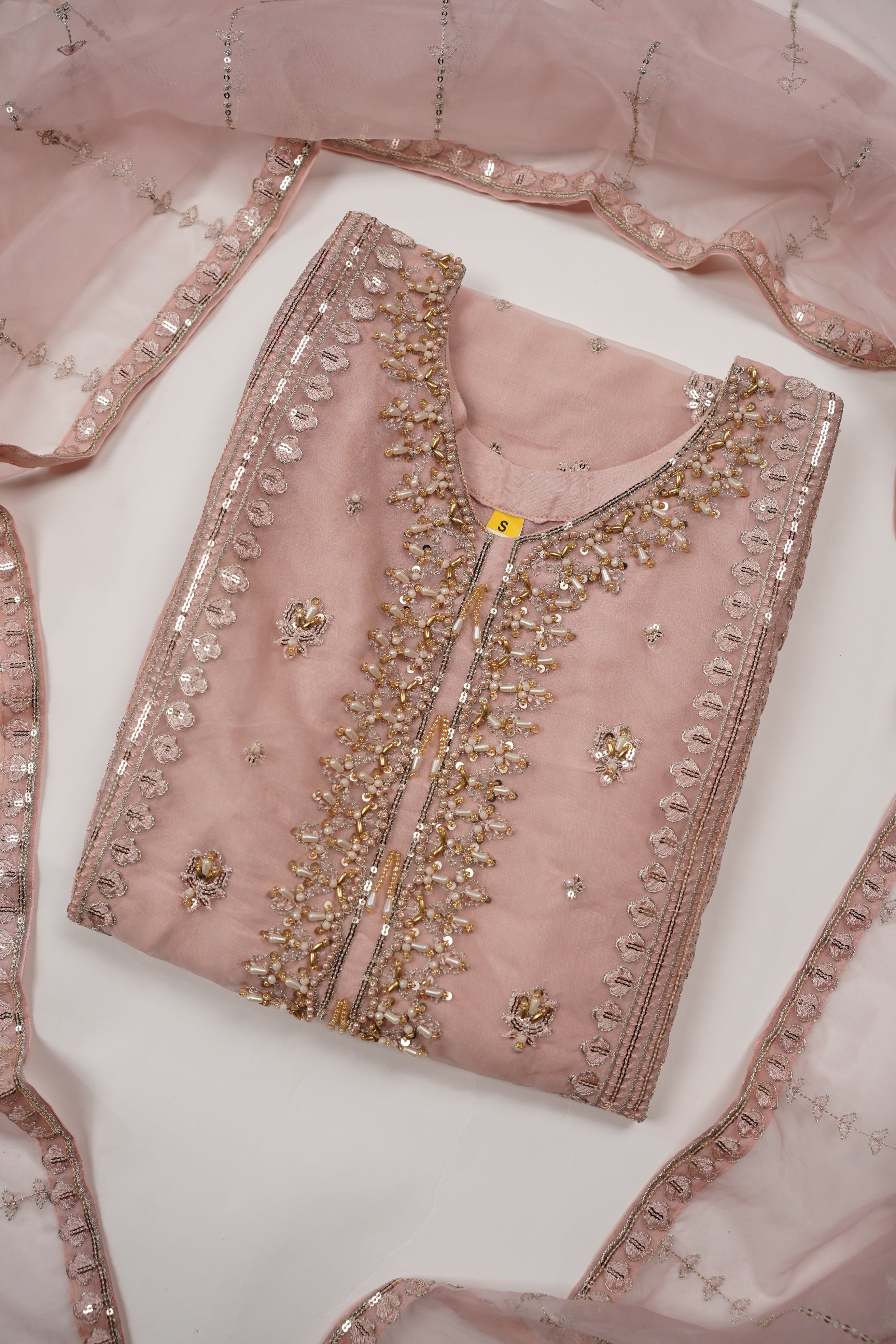 Tehwar - Luxury Organza Outfit - Festive Collection - Ready to Wear