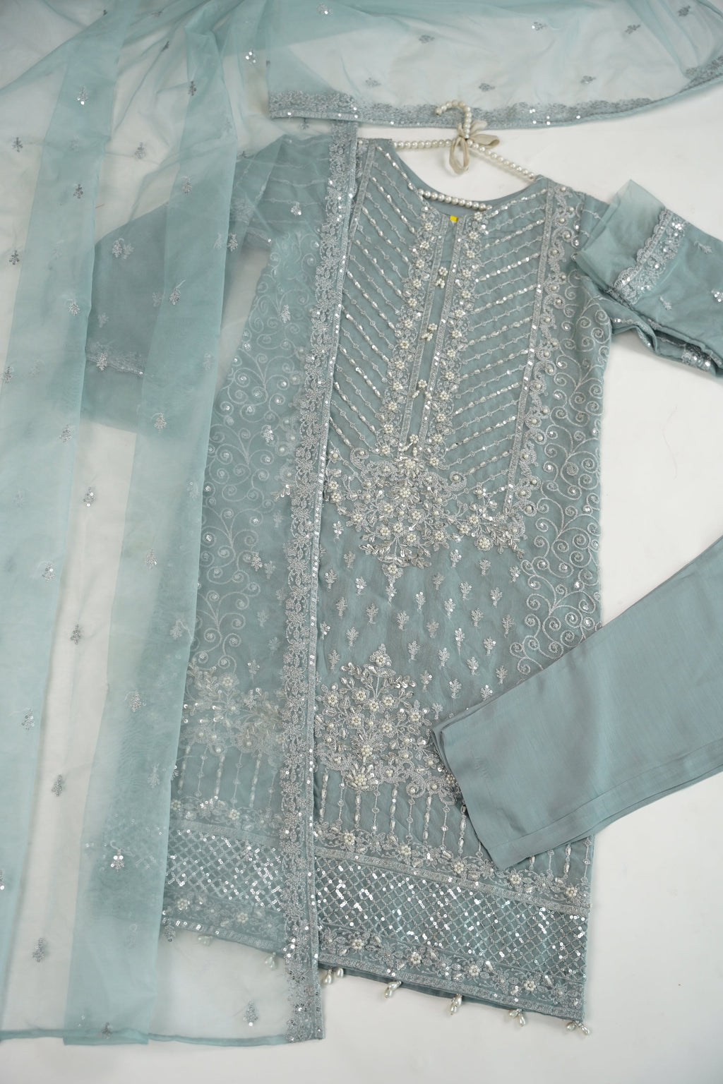 Tehwar - Luxury Organza Outfit - Festive Collection