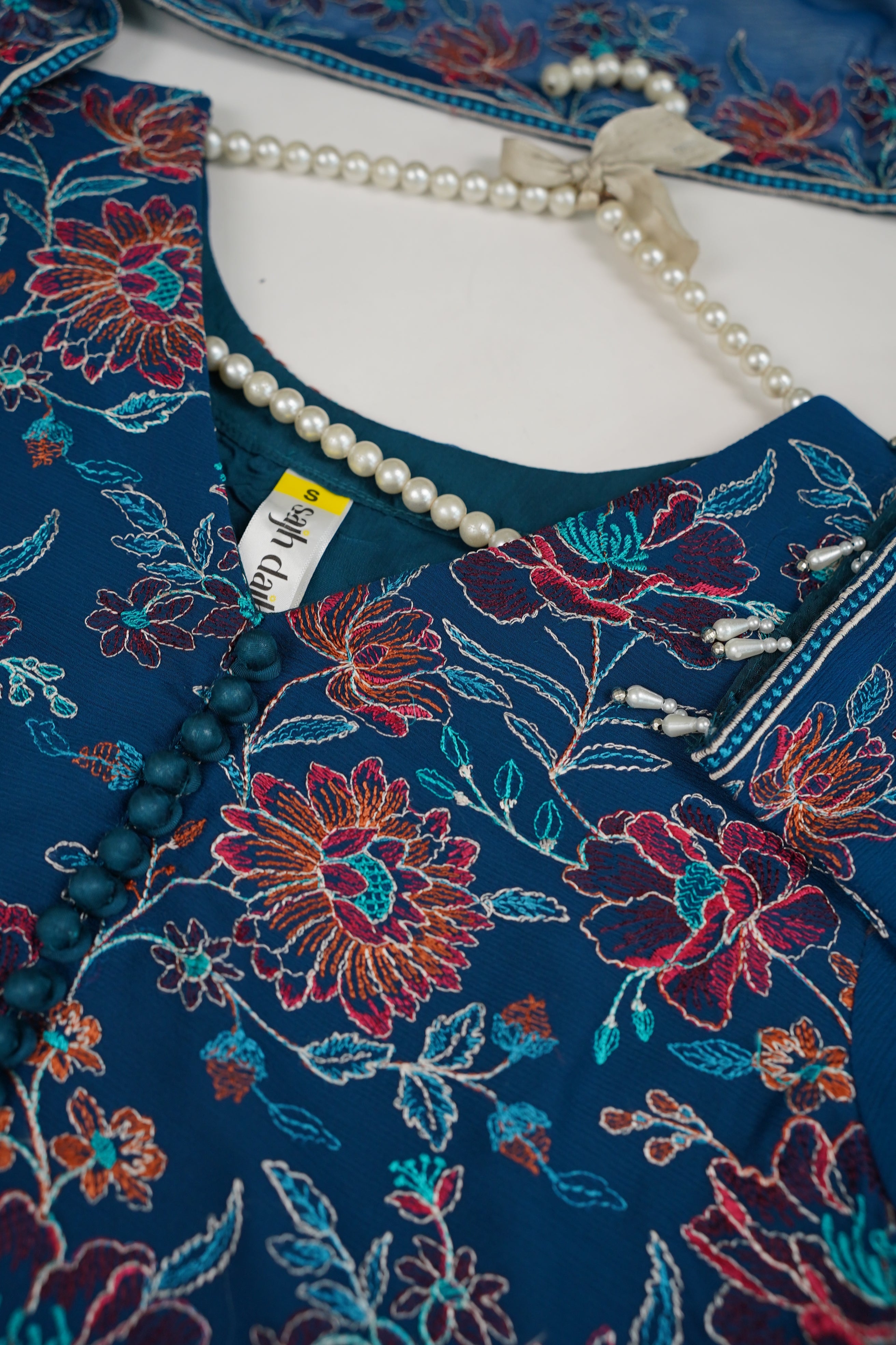 Husan e Jahan - Luxury Chiffon Outfit with Chiffon Dupatta