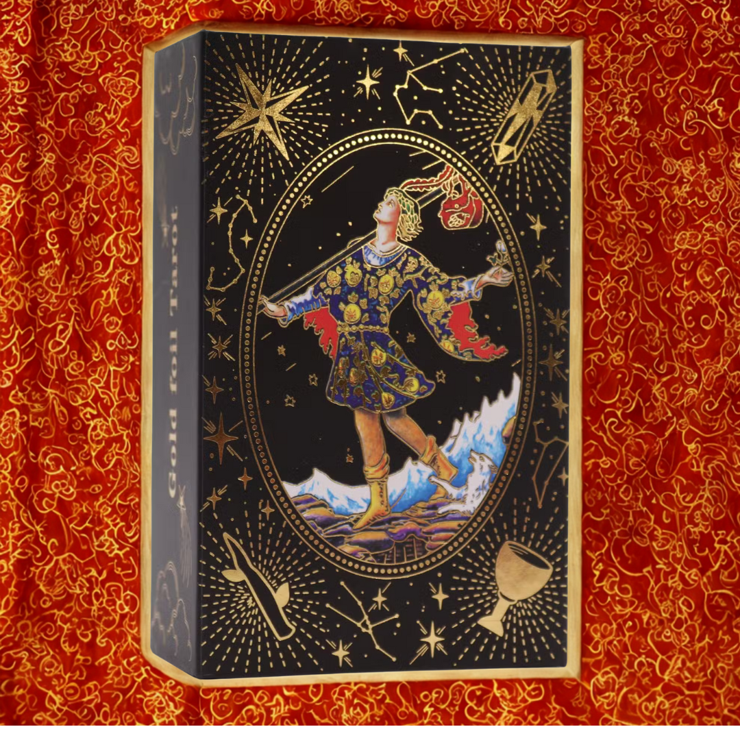 Gold Foil Tarot - Let the Magic Begin - Gift Box