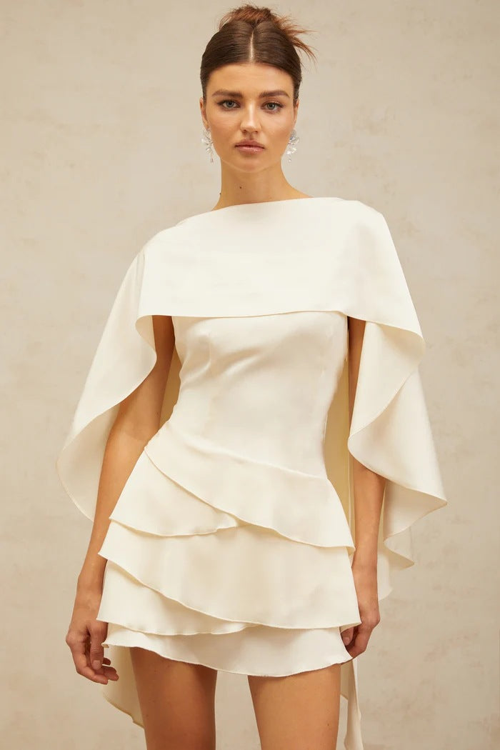 Backless Lace-Up Camisole Cloak Two-Piece Set