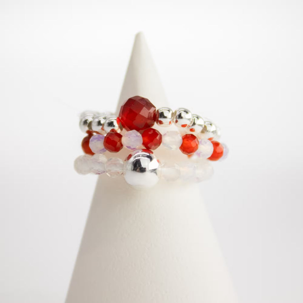 Nymph Spirit Gemstone Ring Set