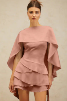 Backless Lace-Up Camisole Cloak Two-Piece Set