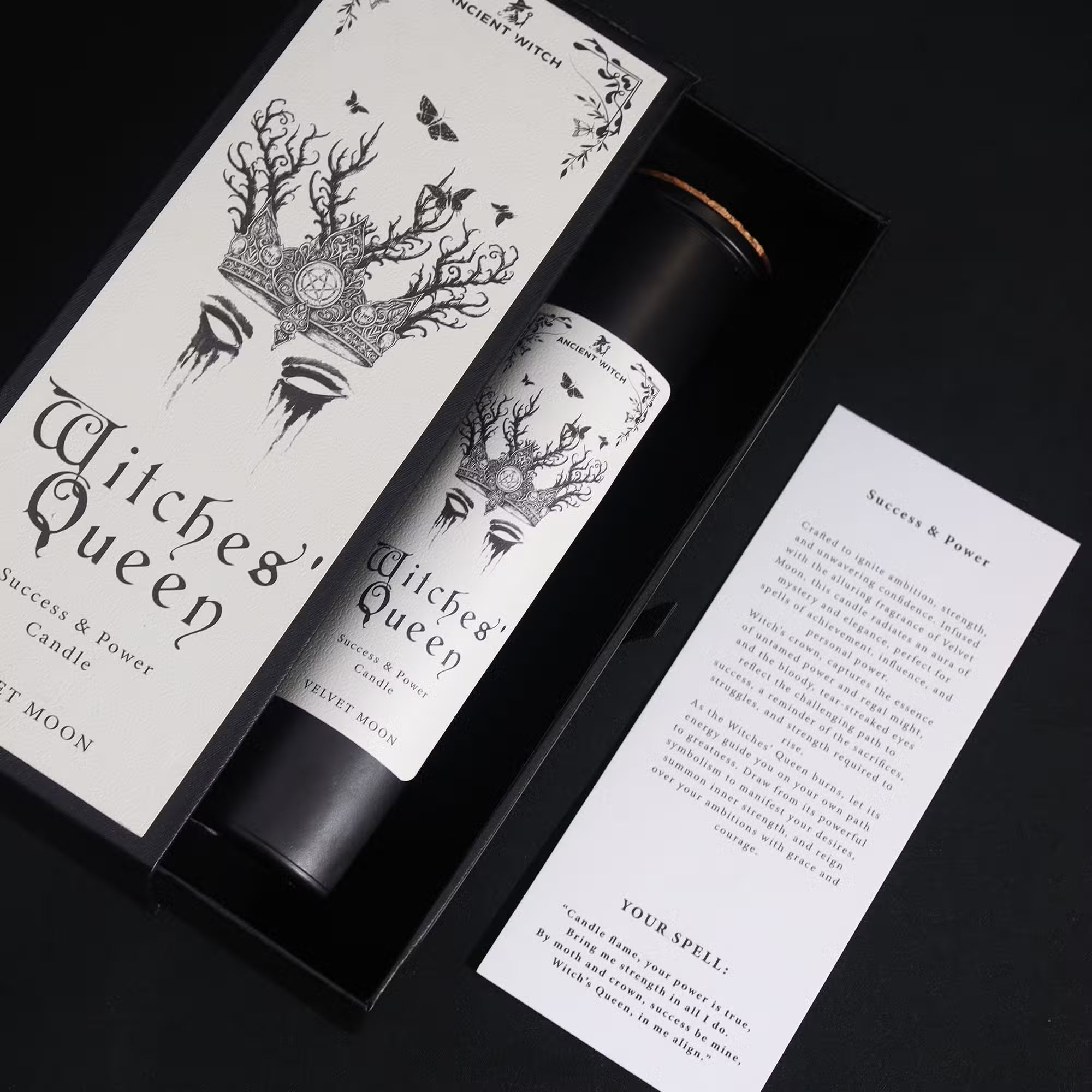 Ancient Witch Ritual Candles - Witches' Queen