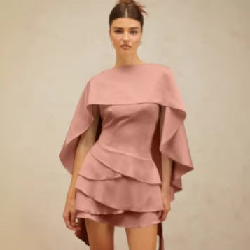 Backless Lace-Up Camisole Cloak Two-Piece Set