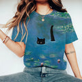 Women's Creative Design Casual Top With Print