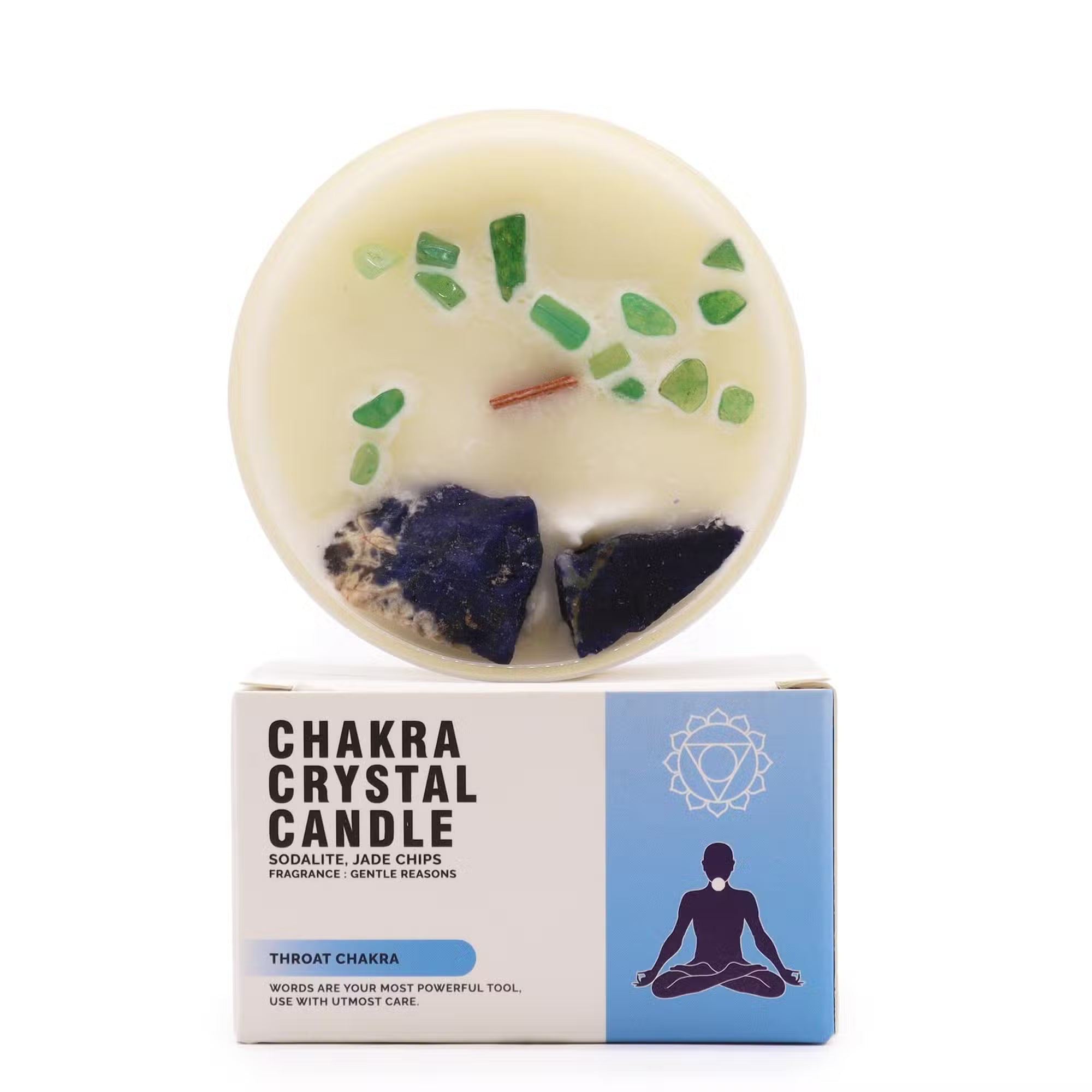 Chakra Crystal Candles - 7 varieties