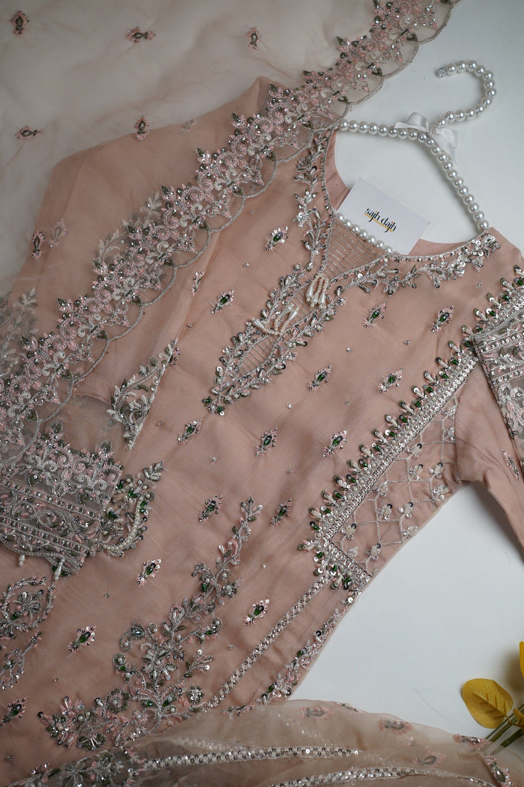 Tehwar - V3 - Luxury Festive Collection with Gharara - Organza