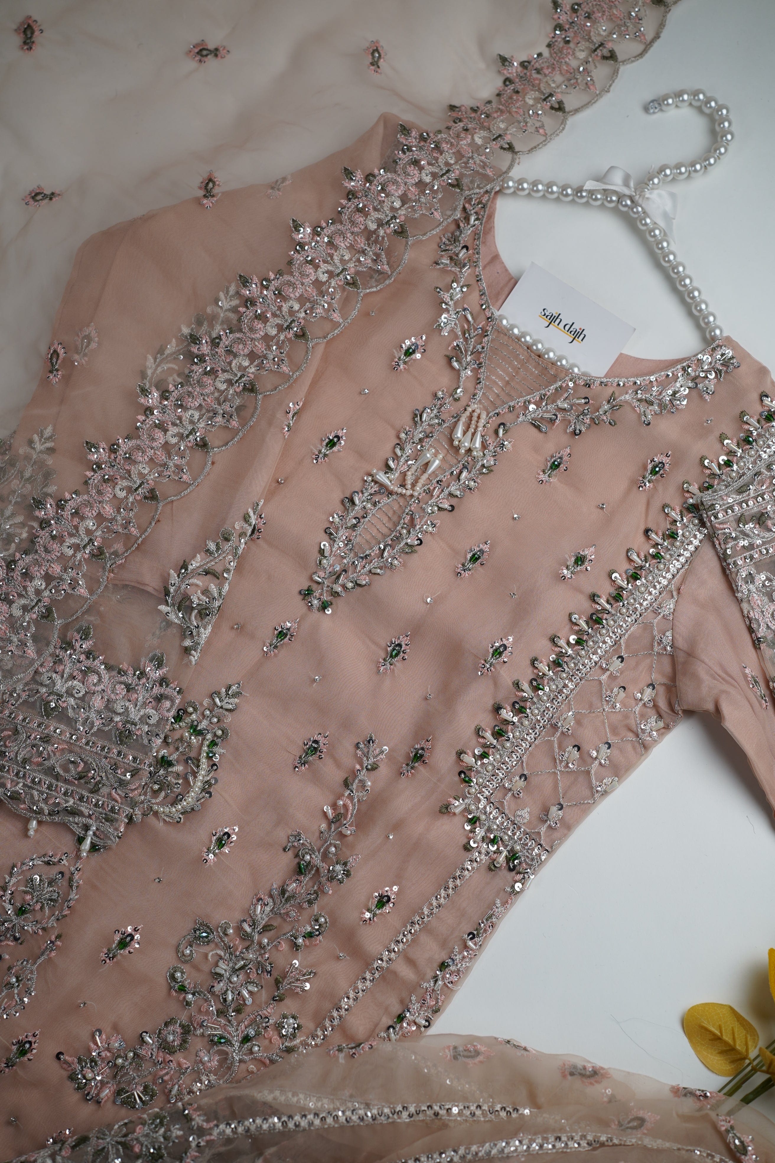 Tehwar - V3 - Luxury Festive Collection with Gharara - Organza