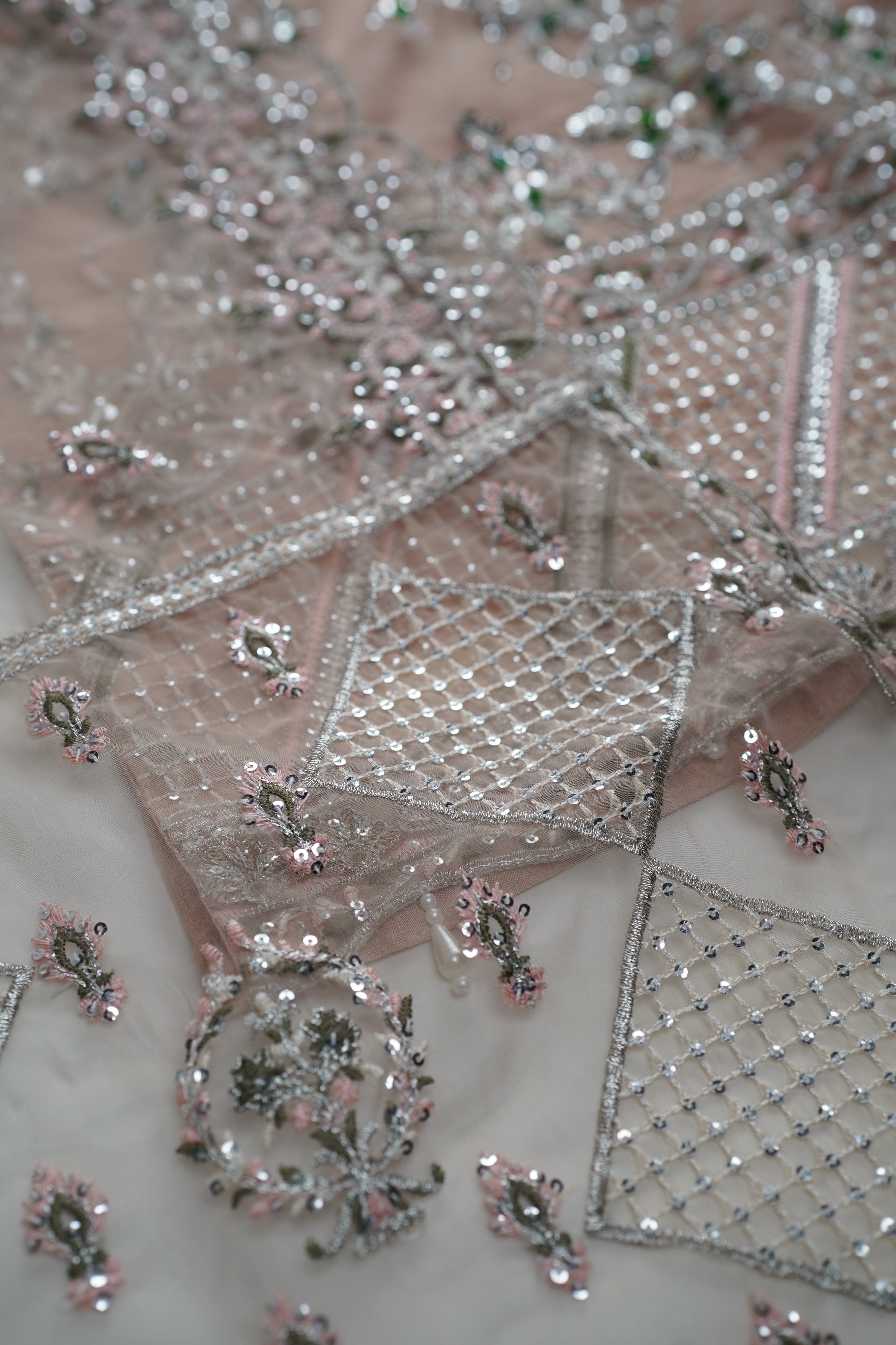 Tehwar - V3 - Luxury Festive Collection with Gharara - Organza