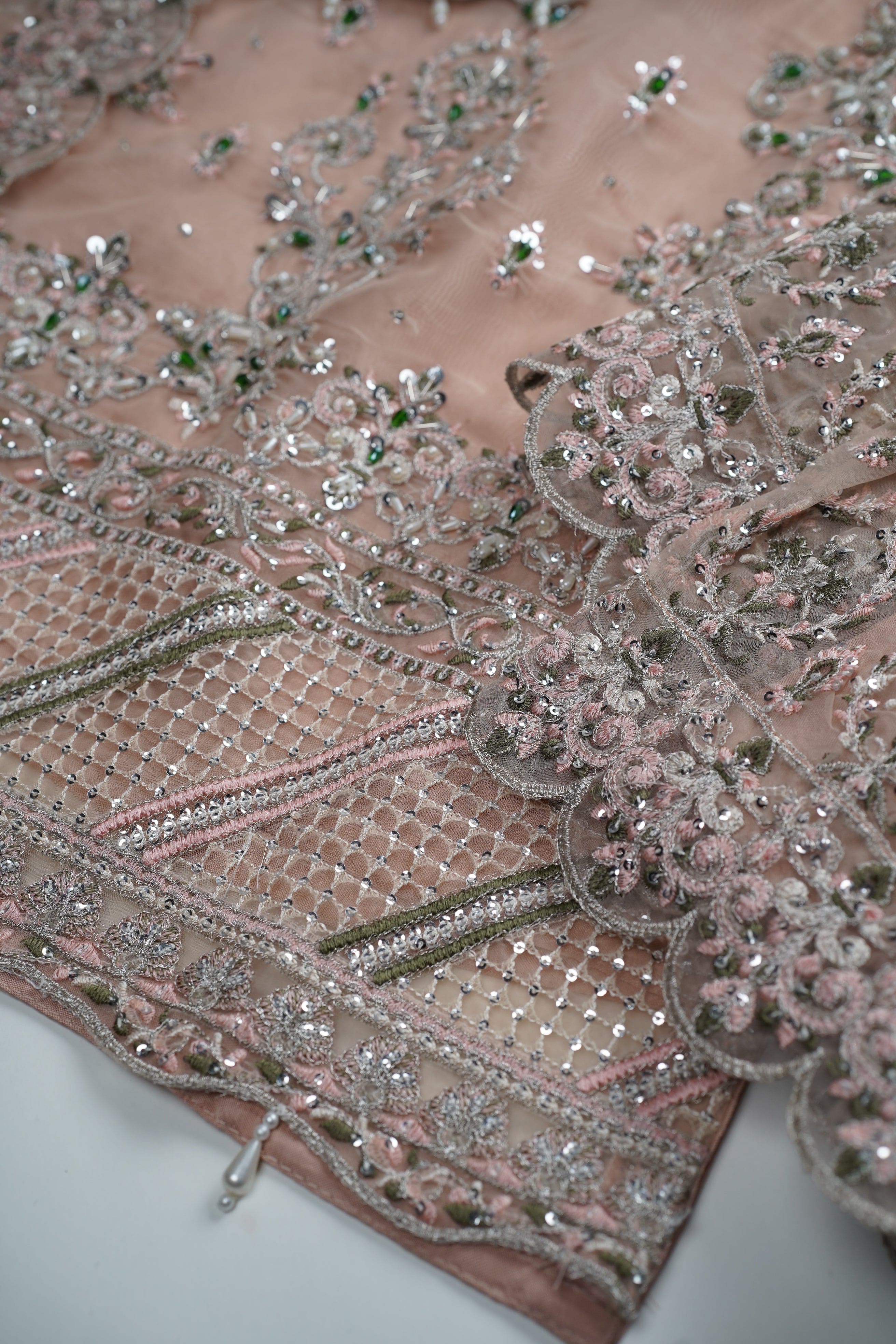Tehwar - V3 - Luxury Festive Collection with Gharara - Organza