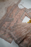 Tehwar - V3 - Luxury Festive Collection with Gharara - Organza