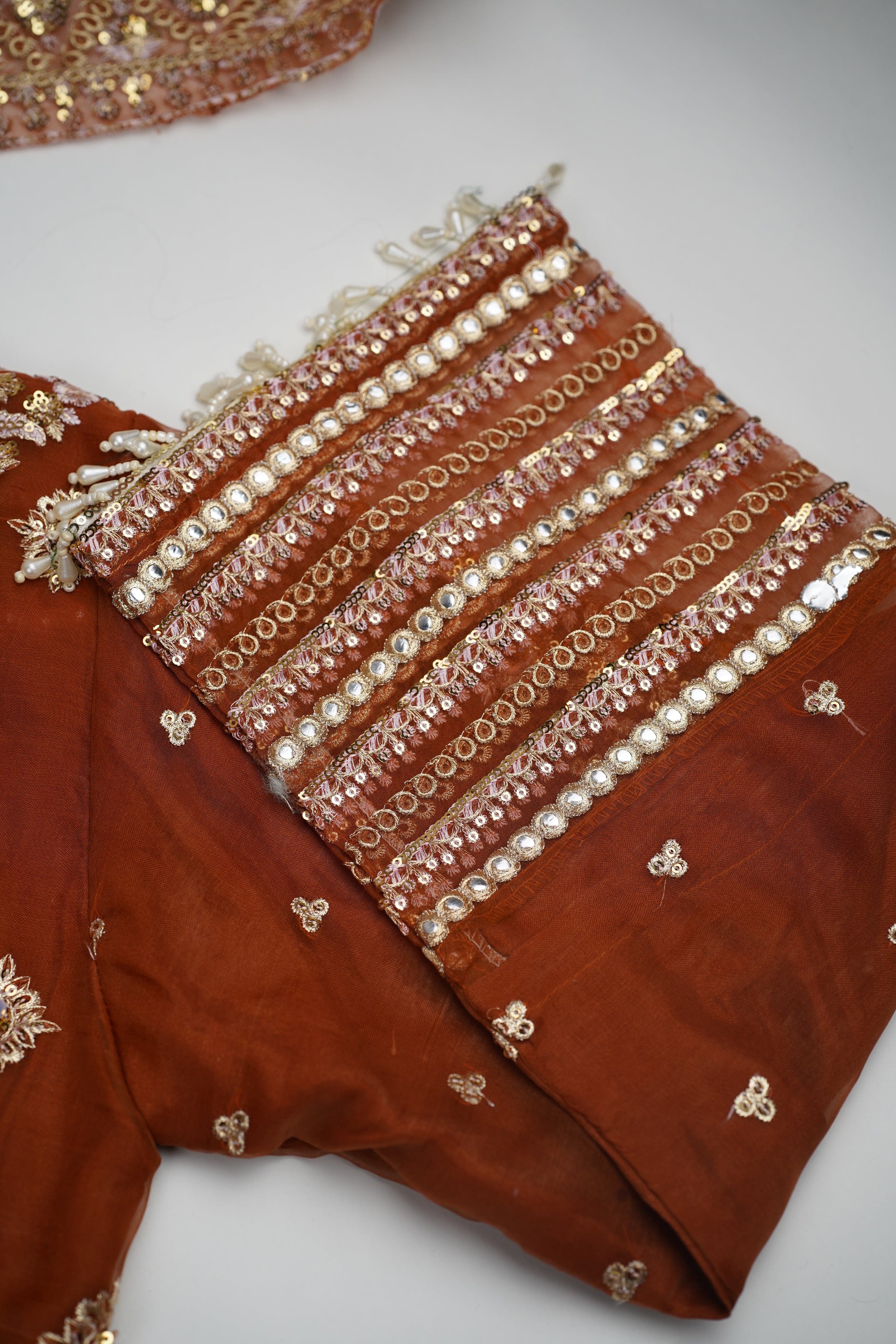 Tehwar - V4 - Luxury Festive Collection with Gharara - Organza - Ready to Wear -  SD10